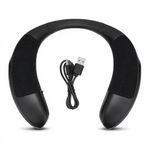 Vvikizy Neckband Speaker, Wireless Wearable Speaker with 3D Surround Sound 3W 2 Speakers Built in MP3 Player Noise Canceling Mic BT 5.3 for Home Outdoor Sports Travel