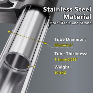 3.2M Telescopic Ladder – Stainless Steel Extension Ladder