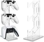 HOMURY Game Controller Holder Headphone Stand Game 3 Layers Multifunctional Game Controller Headset Holder Gaming Controller Game Controller Stand Acrylic for Xbox One Switch PS4 PS5