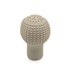 uxcell Beige Soft Silicone Nonslip Car Manual Gear Shift Lever Knob Protective Cover