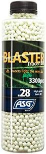 Airsoft Blaster .28 tracer bbs and patch 3300 shot bottle for quality Guns and Pistols