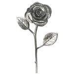 English Pewter Company 10th Tenth Tin Ten 10 Year Wedding Anniversary Everlasting Forever Rose Keepsake Gift [ANN101]