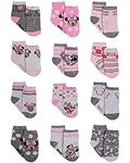 Disney Baby Girl Socks - 12 Pack Mi