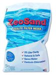 ZeoSand Swimming Pool Sand Replacement, Alternative Filter Media, 50 Pounds