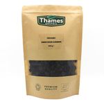 Organic Dried Sour Cherries Pitted, Sun Dried, Tart Cherry - No Additives, No Preservatives, Unsulphured, Vegan, GMO Free - All Natural - Thames Organic 500g