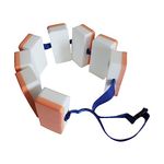 THE STYLE SUTRA® Back Float Safety EVA Waist Floating Swimming Belt for Beginners Adults Kids 8pcs Boards 175cm | 1 Swim Training Belt
