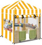 HMOCK Kids Outdoor Playhouse Cover, Kids Playhouse Cover Suitable for Step 2 Playhouse and Playhouse of The Same Size as Other Brands Playhouse for Kids Outdoor, Outdoor Playset Cover (Yellow)