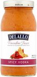 DeLallo Pomodoro Fresco Spicy Vodka Sauce, 25.25oz Jar, 6-Pack