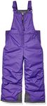 Arctix Infant-Toddler Chest High Snow Bib Overalls, Purple, 12 Months