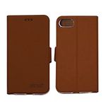 Istyle Case for iPhone 6/7/8 Plus Leather Wallet Case Cover - Magnetic Closure Card Holder, Kickstand, Protection Folio Case (for iPhone 6/7/8 Plus,Brown)