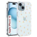 Fashionury Designer Printed Soft Silicone Back Case Cover for Apple iPhone 15 Back Cover for Apple iPhone 15 -D1030