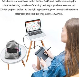 XP-PEN Star G640 Drawing Tablet – 6x4 Inch Digital Graphics Pad