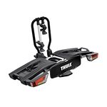 Thule EasyFold XT Bicycle Carrier Towing Hitch Aluminium/Black, 2 Bikes
