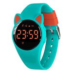 Kids Fitness Tracker Watch,Girls Digital Watch with Alarm/Stopwatch/Distance/Calories/Steps Counter, No App Activity Tracker Watches for Kids Teens Gift for Girls Boys