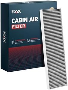 KAX Cabin Air Filter, Replacement for CF10733 Cooper (2007-2015), Countryman (2011-2016), Paceman (2013-2016), Cabin Filter with Activated Carbon (Behind Glove Box)