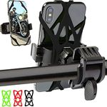 Mongoora Bike Phone Mount - Smartphone & GPS Holder for Motorcycles & Bicycles - Bike Accessories