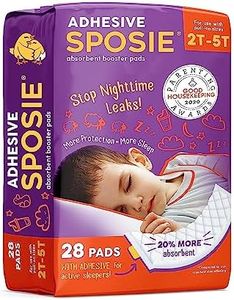 Sposie Diaper Booster Pads 2T-5T, 28 Count - Baby Diaper Pads Inserts Overnight, Diaper Liners for Nighttime Diapers, Overnight Diapers