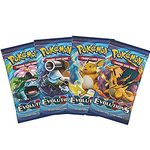 Pokemon XY Evolutions Booster Pack Lot - 4 Packs