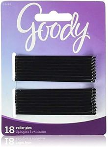 Goody Black Roller Pins (3 inches 18 each) ([2-Pack of 18)