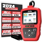 JUTA V300 Full Systems Code Reader Compatible for Volkswagen VW Audi Skoda Seat Diagnostic Tool OBD2 Scanner with Oil Reset Battery Registration EPB SAS TBA DPF IMMO