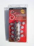 Grover Professional Mandolin Machine Heads 309FN, Standard 4 + 4, For 'F' style Mandolins, Nickel