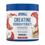 Applied Nutrition Creatine Flavoured - Creatine Monohydrate Micronized Powder with Flavour, Increases High-Intensity Physical Performance (250g - 50 Servings) (Cherry & Apple)