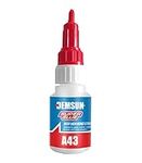 Demsun A43 Super Glue, Cyanoacrylate Glue, Extra Low Viscosity, Superfast Instant Glue, 30 Gr.