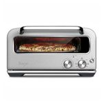 Sage - The Smart Pizzaiolo - Pizza Oven - Brick Oven Performance for Wood Fired Style, Brushed Stainless Steel