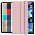 DuraSafe Cases iPad Mini 4 Gen 2015 7.9 [ Mini 4th ] MK8A2HN/A MK882HN/A MK8C2HN/A MK862HN/A MK892HN/A MK872HN/A Protective Durable Shock Proof Supportive Magnetic Dual Angle Stand Cover - Rose Gold