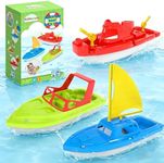 FUN LITTLE TOYS Bath Boat Toy, 3 PC