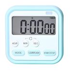 SADRUCHI Digital Magnetic Multi-Function Timer Clock with Large LCD Display, Loud Alarm, Retractable Stand, Stopwatch Stand Hanging Hole, Countdown Flashing Light, Dual-Purpose Time Management Clock
