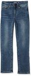 Amazon Essentials Boys' Stretch Slim-Fit Jeans, Light Wash, 12