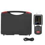 Mtlavishness Professional Particle Counter Air Quality Monitor for Indoor Outdoor Real Time Dust Detection with Large Battery Capacity