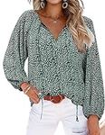 Mansy Women's Casual Floral Print V