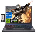 Acer Predator Triton 300 SE 14" WUXGA 165Hz Gaming Laptop, Intel i7-12700H, NVIDIA GeForce RTX 3060, 16GB LPDDR5, 1TB SSD, RGB Keyboard, Fingerprint Reader, Win 11, Gray, 128GB Docking Station Set