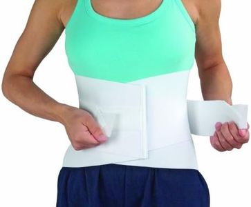 MABIS Adjustable Back Brace and Back Support Belt for Lumbar Support related to Improved Posture, Back Pain, Scoliosis and Herniated Discs, Extra Large