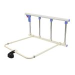 Bed Rails for Elderly Adults Side Guard Railing Medical Bed Safety Assisting Rail Bar for Seniors Hospital Bedside Handle Fold Down Grab Bar for Bed Fall Protector Home Care Assistance Devices