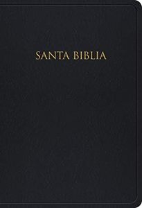Santa Biblia: Reina-valera 1960 para regalos y pemios negro imitación piel