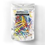 Golfoy Basics Mixed Wooden Tees (100 Count)