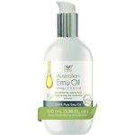 Emu Oil for Skin & Hair - Scalp, Nails, Hair, Face and Body Oil Infused with Omega 3, 6, 9, Vitamins, & Minerals - 100mL Unscented Body & Face Serum for Fine Lines, Stretch Marks, Dry Lips & Cuticles