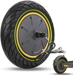 GLDYTIMES 10x2.5 60/70-6.5 Hub Motor With Solid Tire, 500W Drive Power Wheels ONLY Fit for Segway Ninebot Max G30P Electric Scooter, 10 Inch Tubeless Tyre