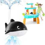 2025 Water Table Pump , Whale Battery Powered Water Pump, Summer Outdoor Water Play Accessories Toys for Kids