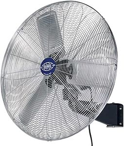 Global Industrial Deluxe Oscillating Wall Mount Fan, 30" Diameter, 1/2HP, 10,000CFM