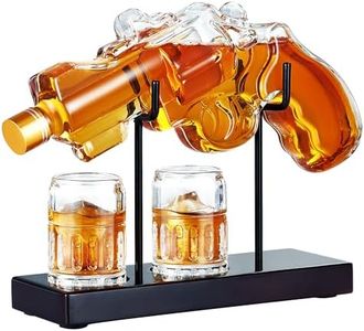 Cadeaux pour homme papa, ensemble carafe à whisky Kollea avec verres, cadeaux d'anniversaire uniques pour lui, mari, grand-père, distributeur de liqueur de tequila cool pour bar à la maison