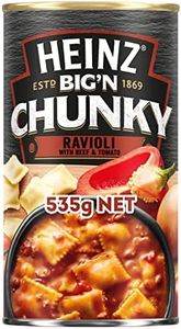 Heinz Big N Chunky Ravioli with Beef and Tomato Soup Canned Meal Dinner