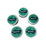 Pavo 5 Pack Matcha Herbal Pouches, Mint Herbal Pouches, Nicotine Free, Tobacco Dip Replacement 5 Pack