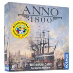 Thames & Kosmos Anno 1800 by Ubisoft Entertainment, Strategic Board Games for Adults and Kids, Family Games for Game Night, For 2 to 4 Players, Age 12+, Blue