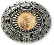 Sacagawea Golden Dollar Belt Buckle