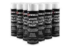 Kwik Goal Athletic Field Paint - Pack of 12 (White, 18-Ounce)