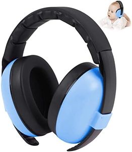 YANKUIRUI Baby Ear Defenders Noise Cancelling Headphones Ear Protection Adjustable Earmuff For Age 3 months To 3 Years At Firework, Concert, Cinema(Blue)